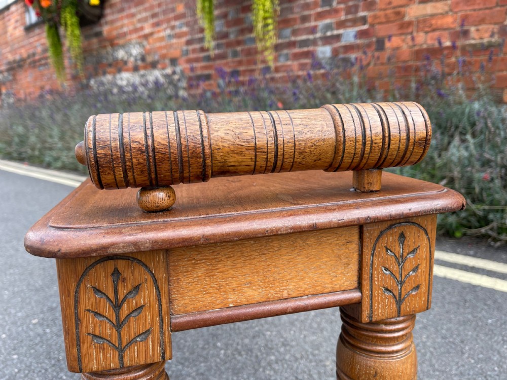 Victorian hall bench View VI
