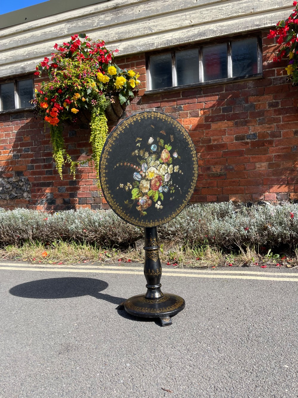 Papier mache table 