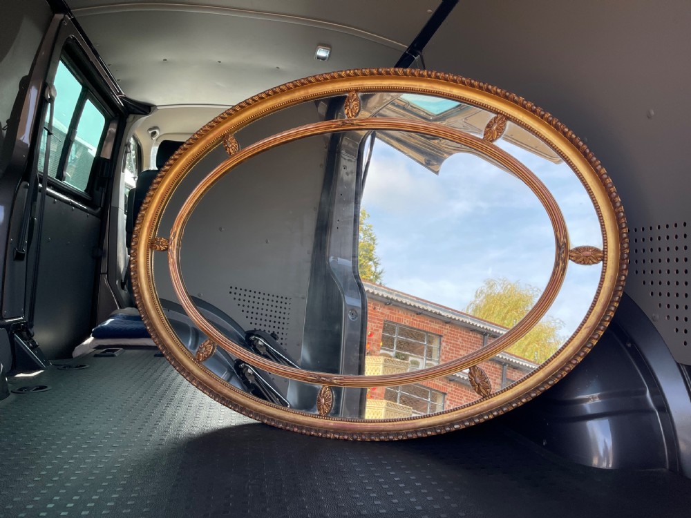 Large margin mirror 