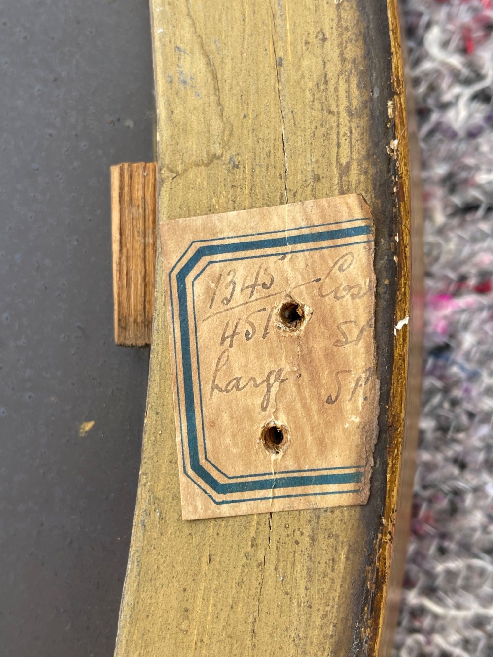 Large margin mirror  View VIII