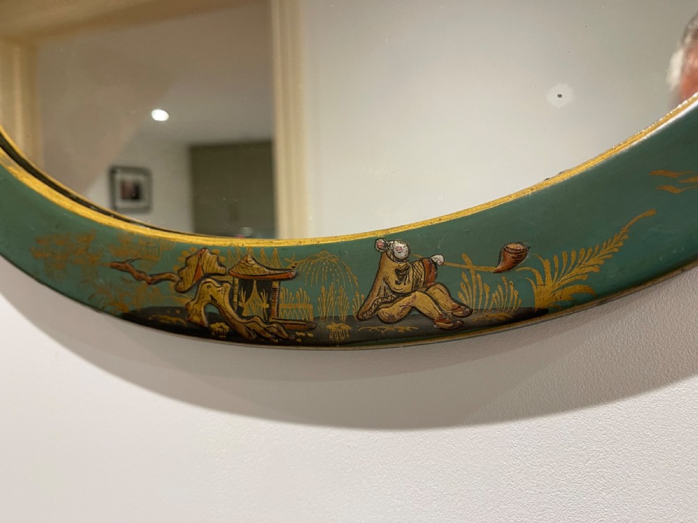 Chinoiserie mirror View III
