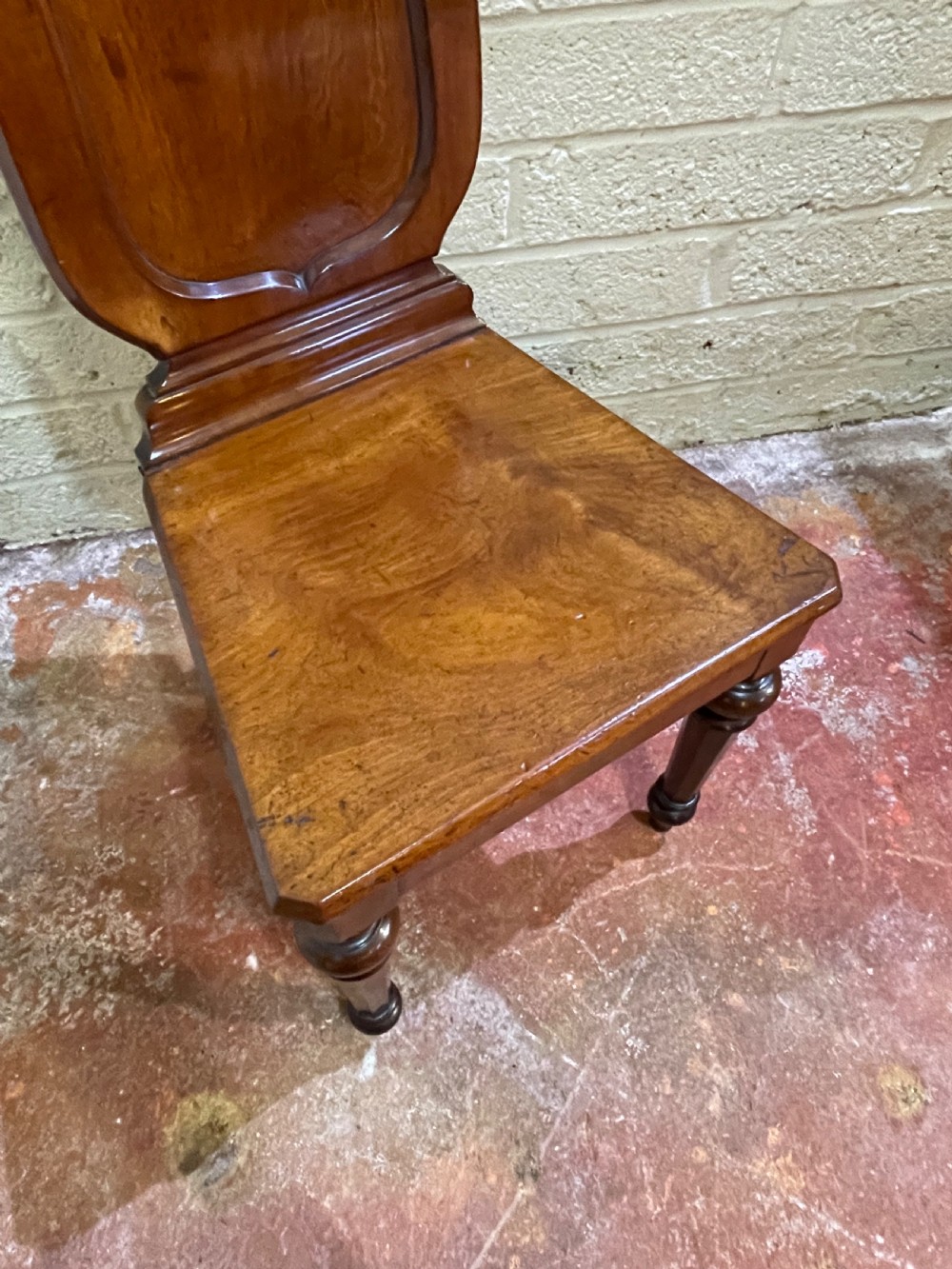 Pair of Nineteenth Century hall chairs.  View V