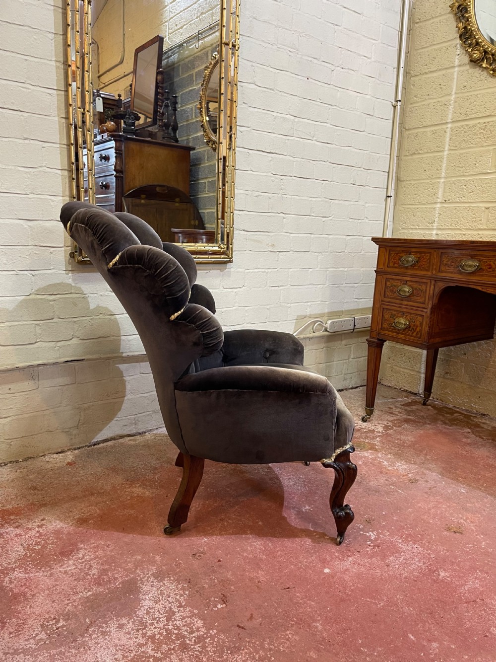 Victorian fan back chair  View III