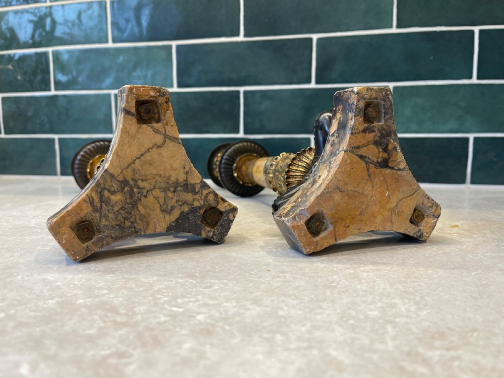 Pair of neoclassical lamp conversions  View IV