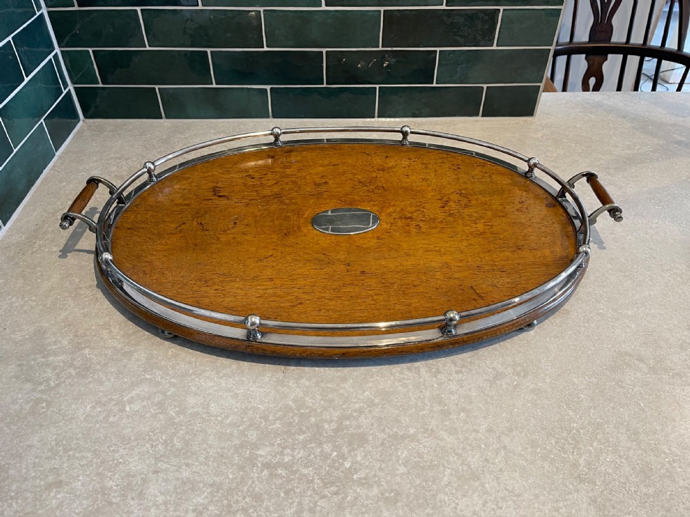 Large Edwardian tray