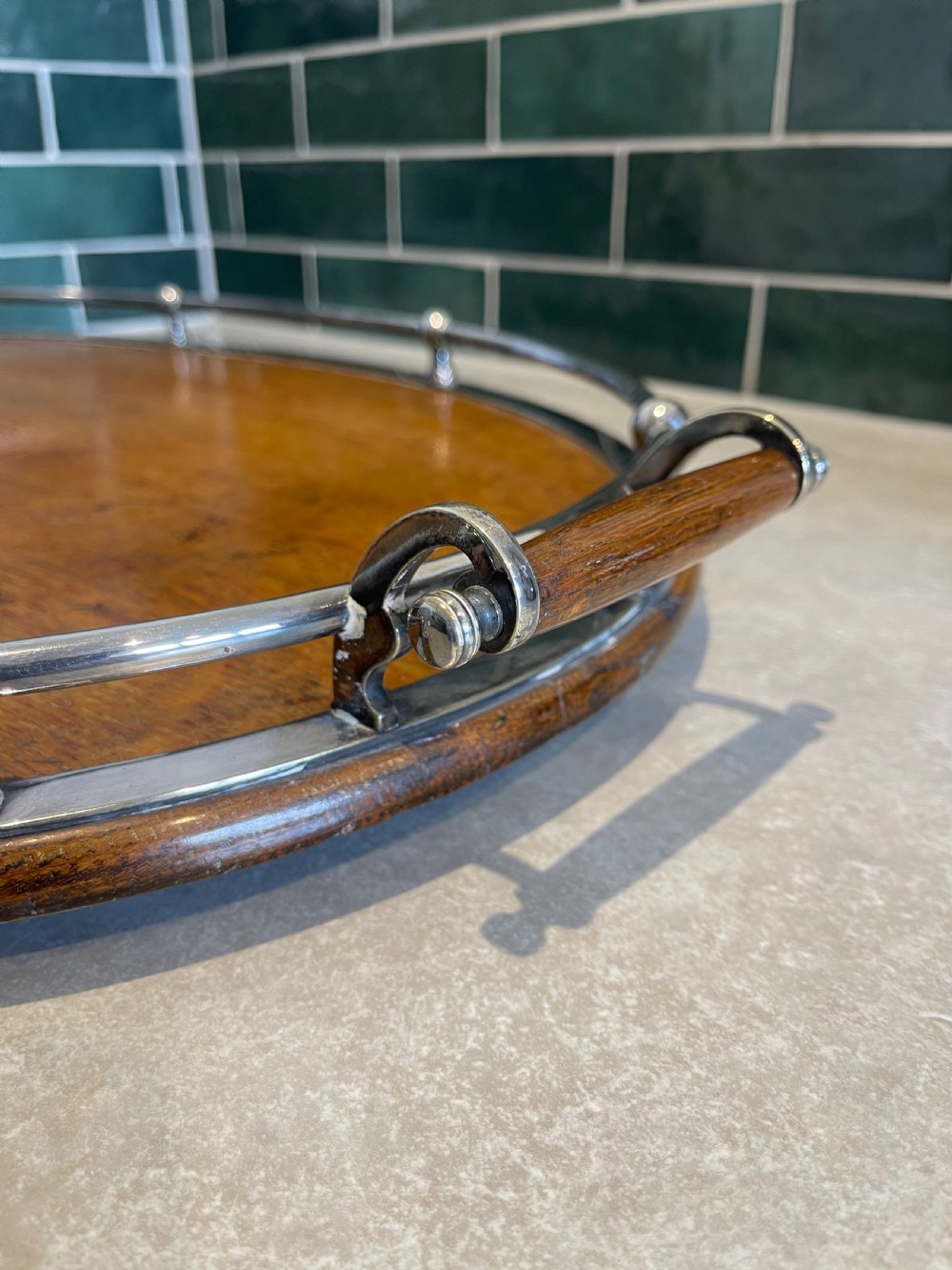 Large Edwardian tray View IV