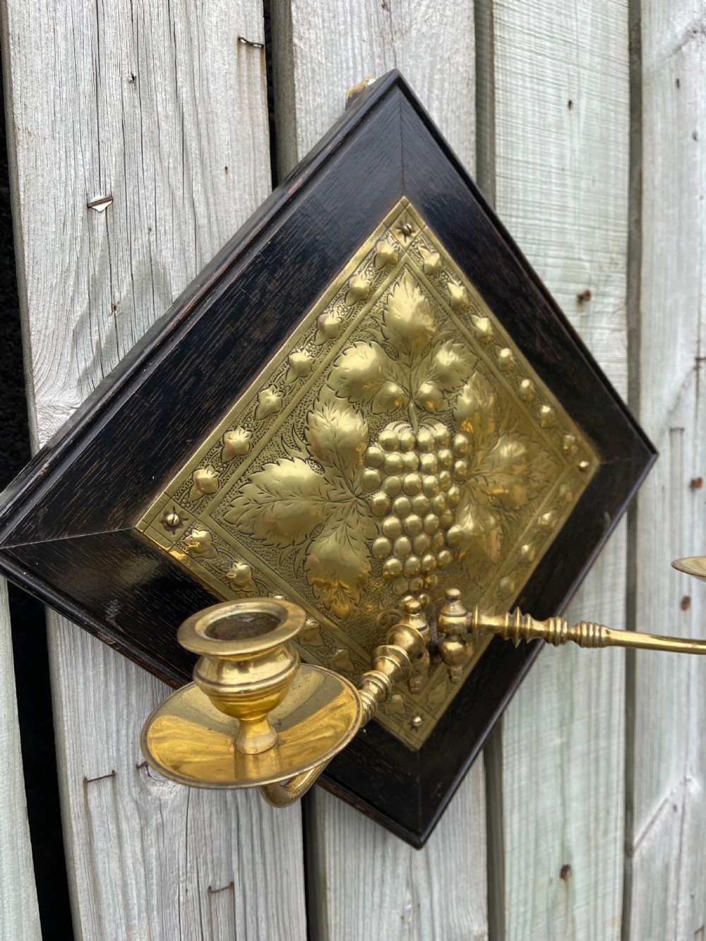 Arts and crafts wall sconce View II