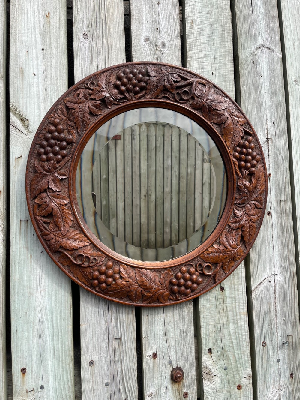 Arts and crafts period mirror 