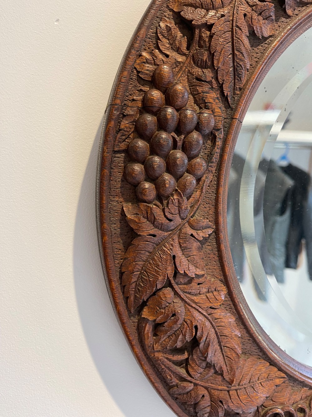 Arts and crafts period mirror  View III