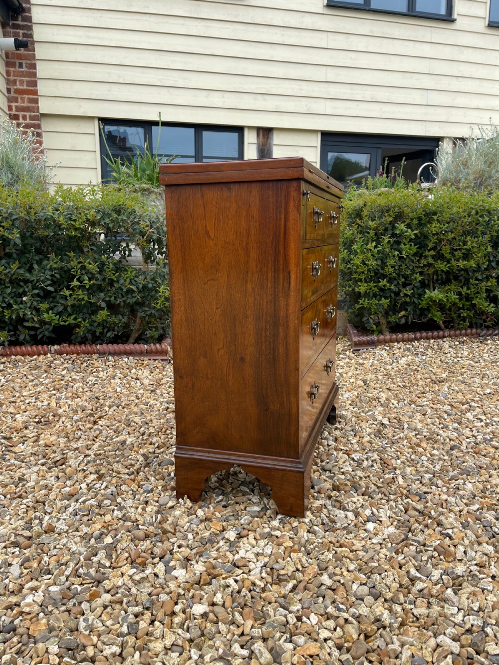 Walnut batchelors chest View VI