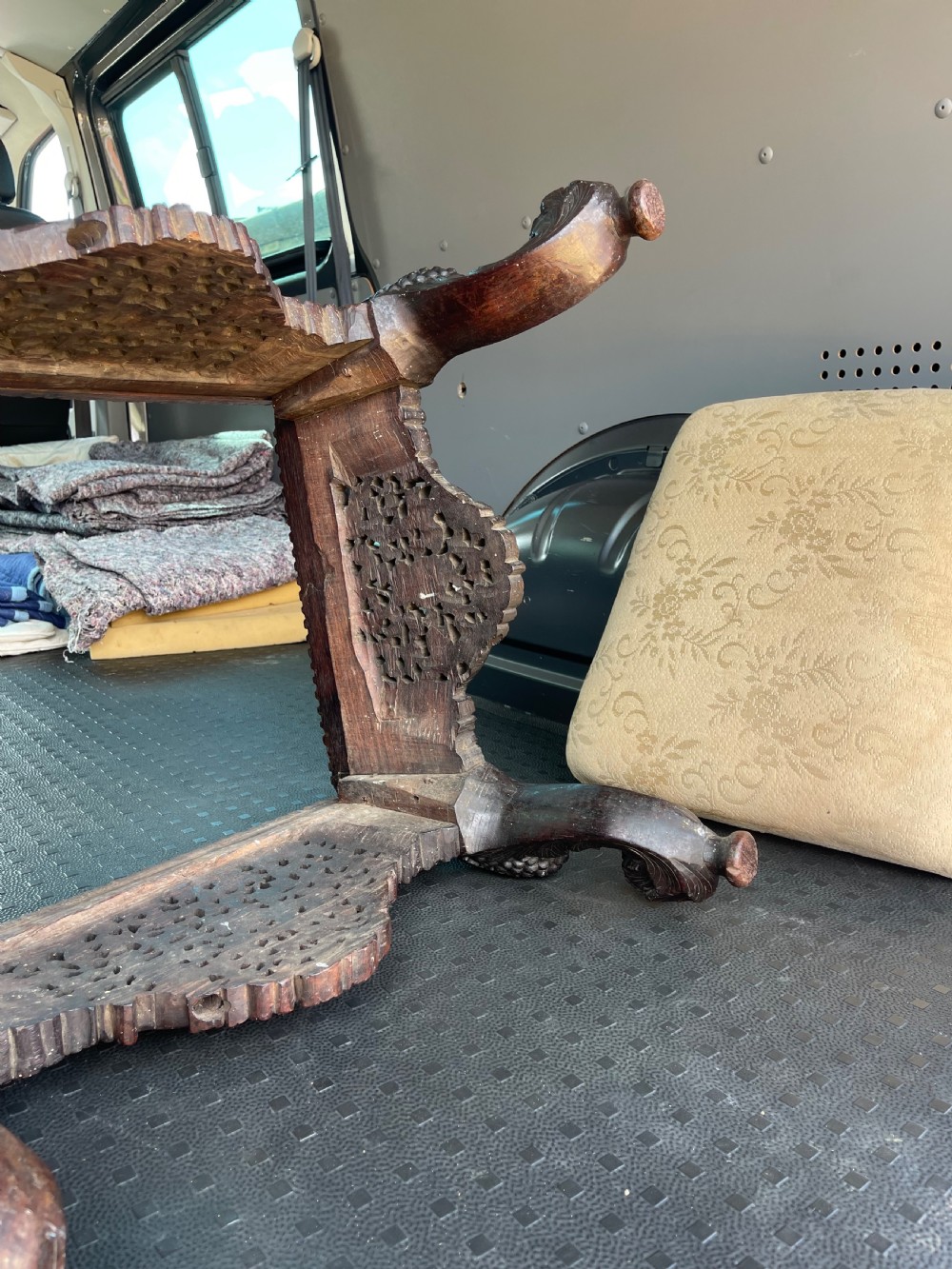 Nineteenth Century Indian stool View III
