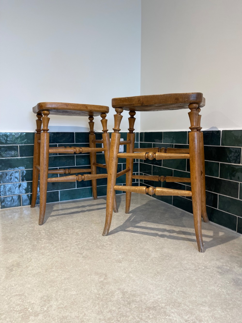 Pair of Nineteenth Century stools 