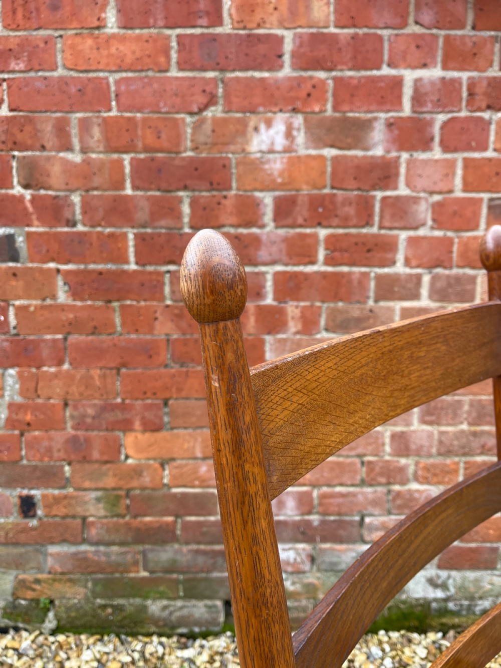 Oak rocking chair  View V