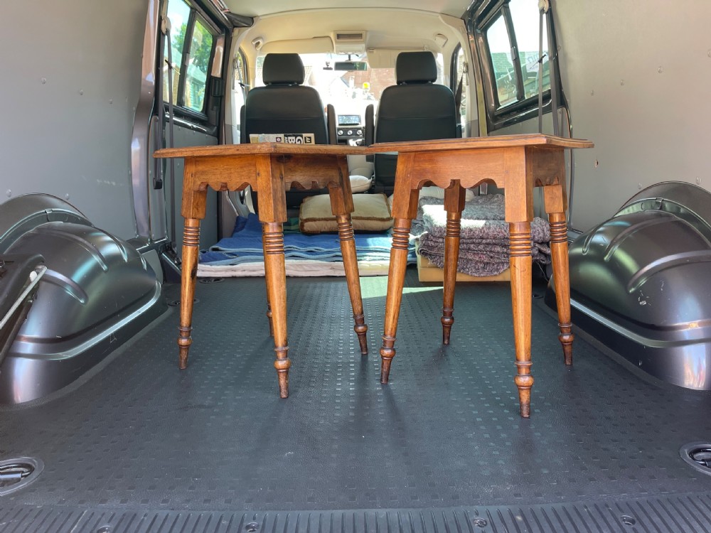 Pair of Anglo Indian rosewood tables 