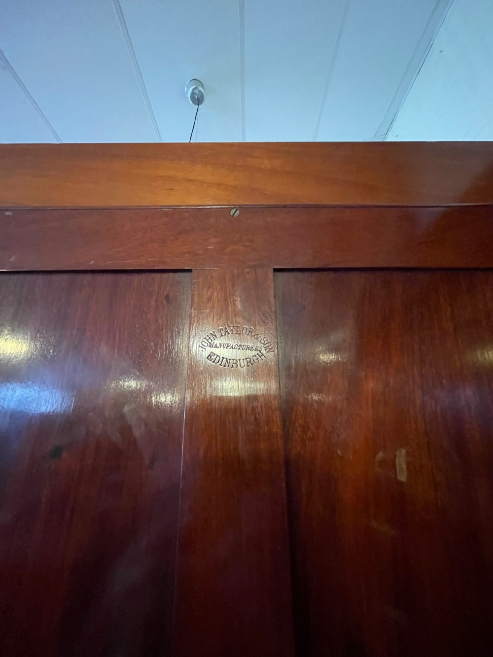 Victorian Mahogany wardrobe  View III