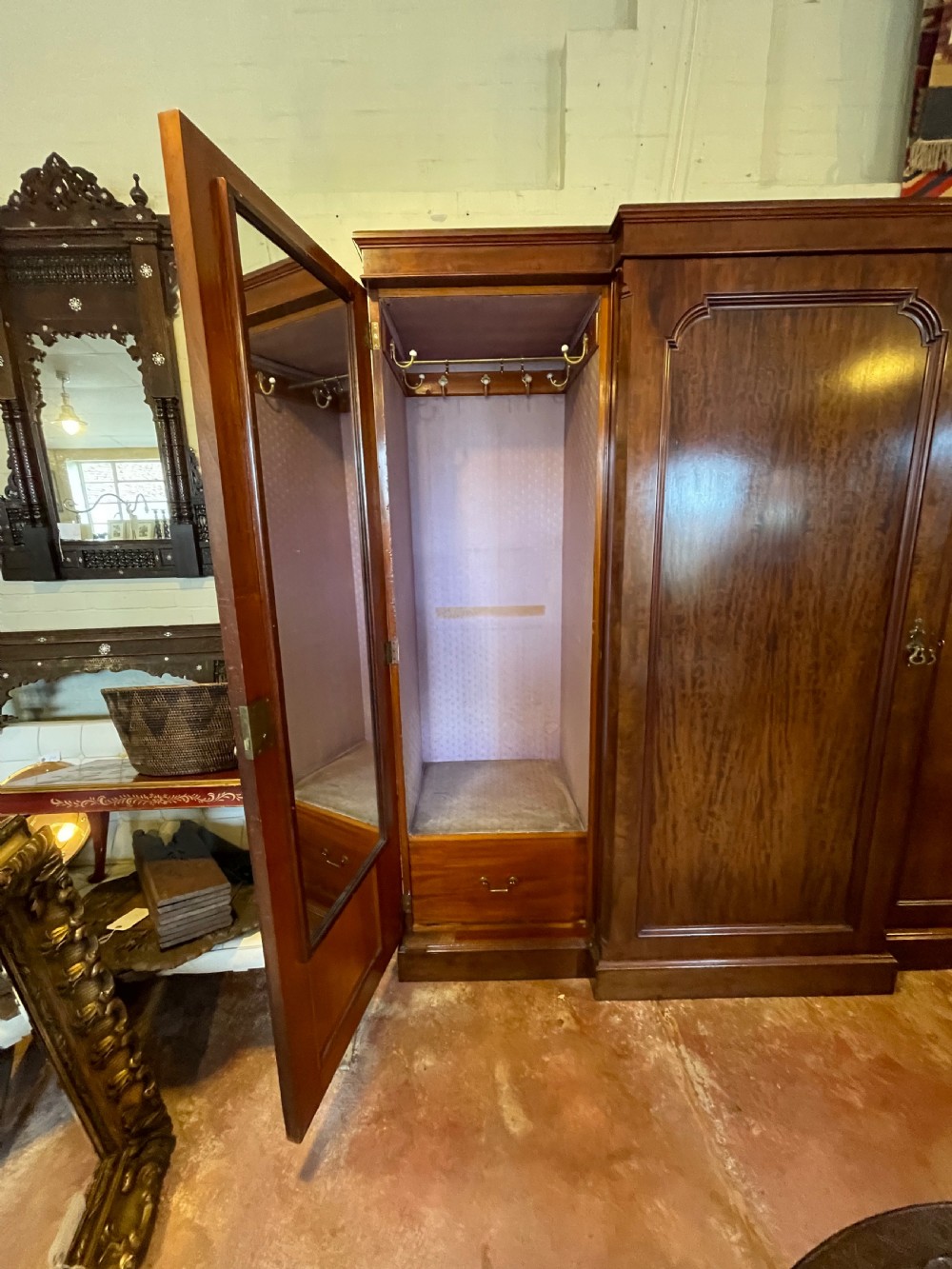 Victorian Mahogany wardrobe  View IV
