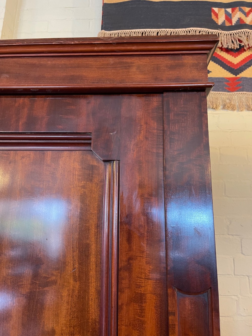 Victorian Mahogany wardrobe  View VI