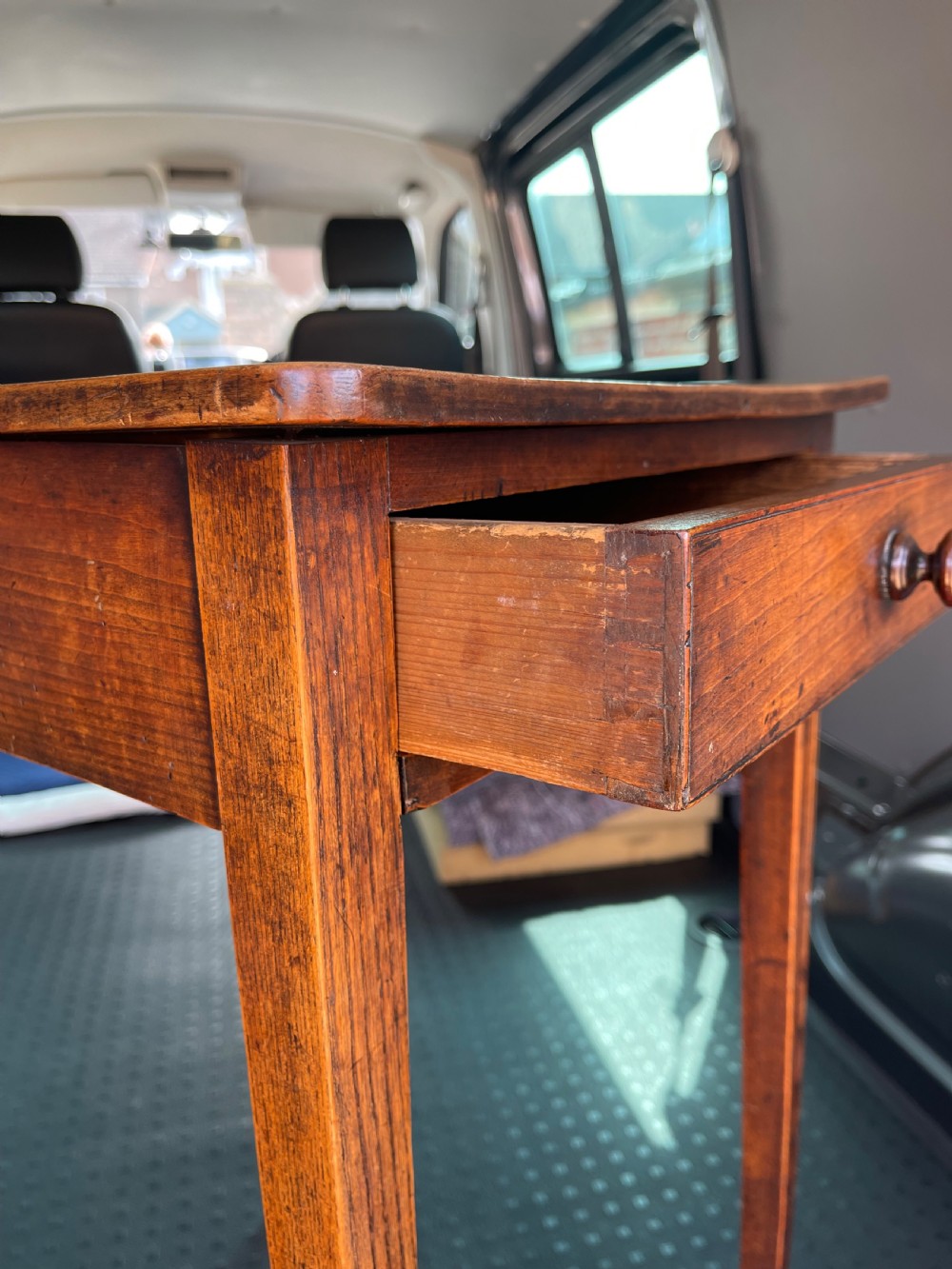 Georgian fruitwood table  View III