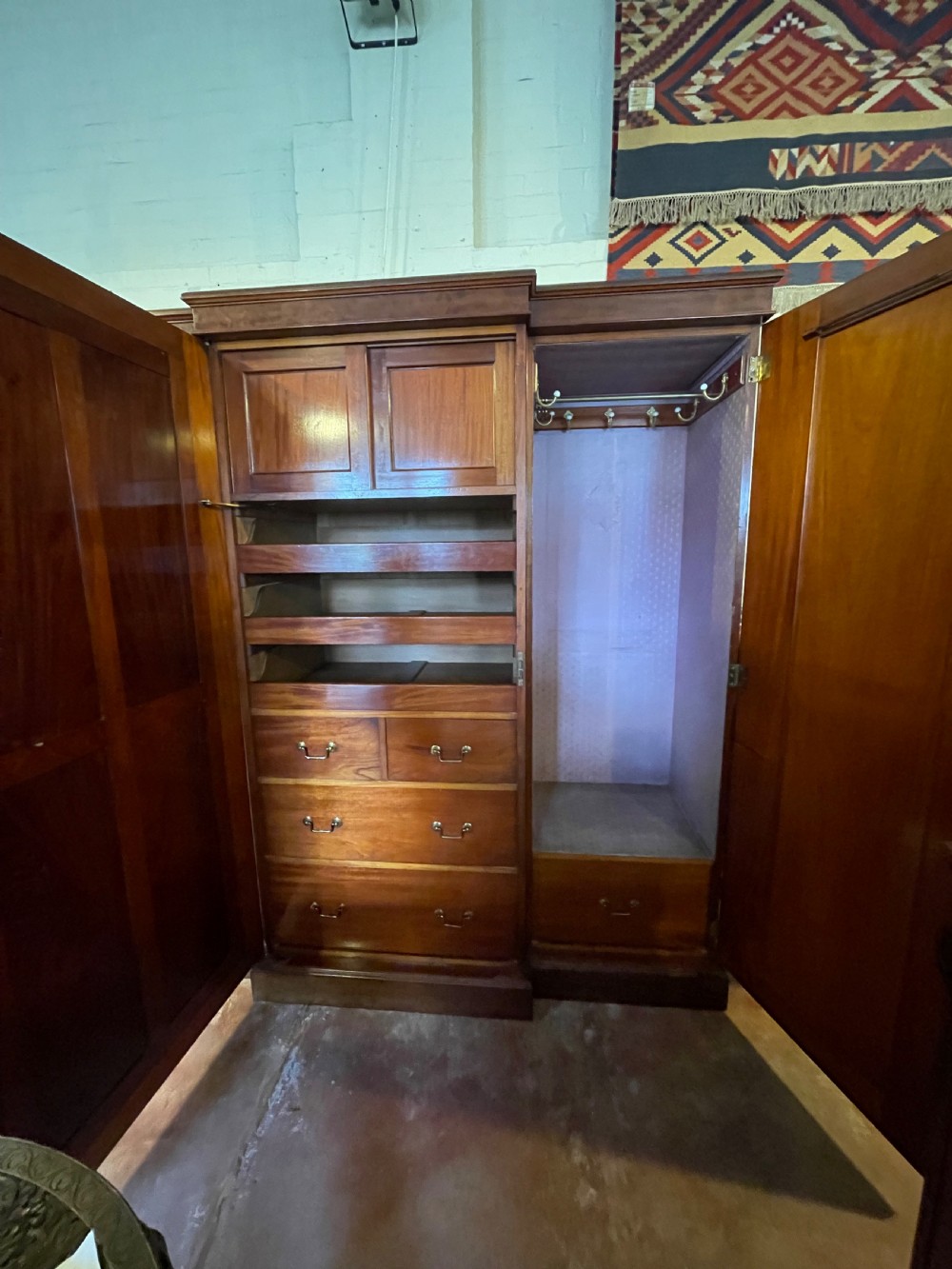 Mid Victorian wardrobe  View II
