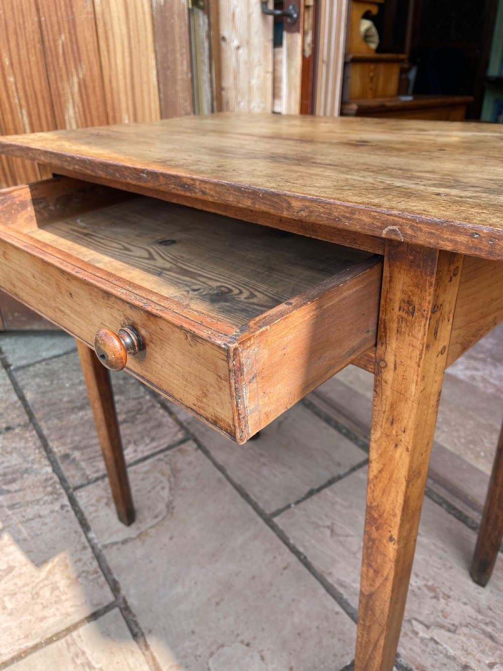 Georgian fruitwood table  View VI
