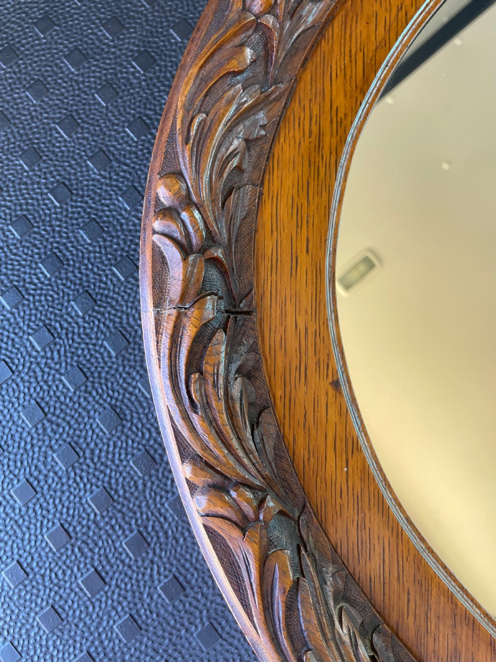 Large oak mirror  View III