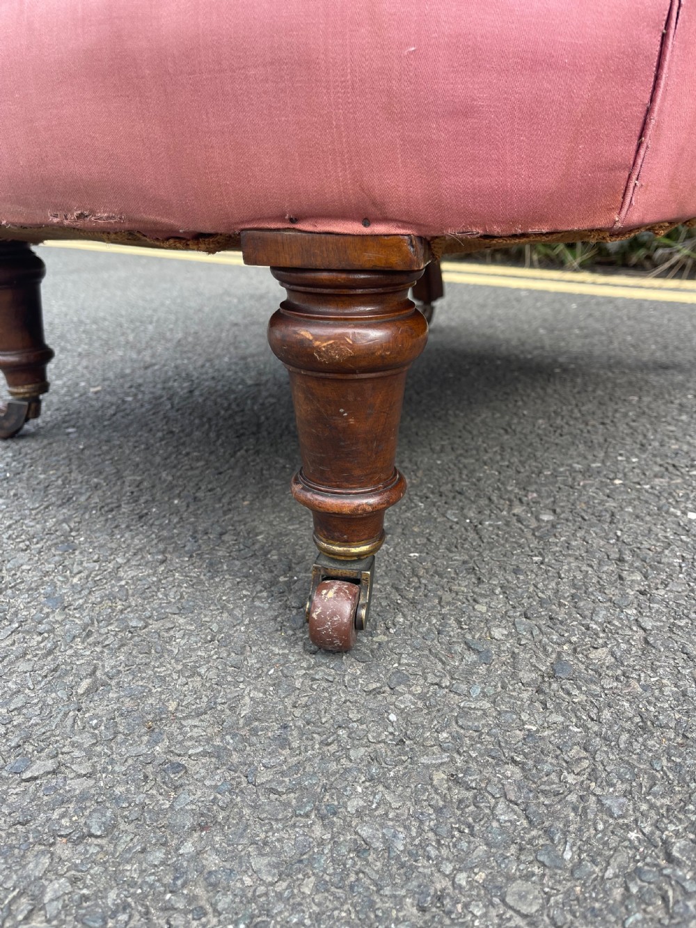 Late Victorian armchair  View II