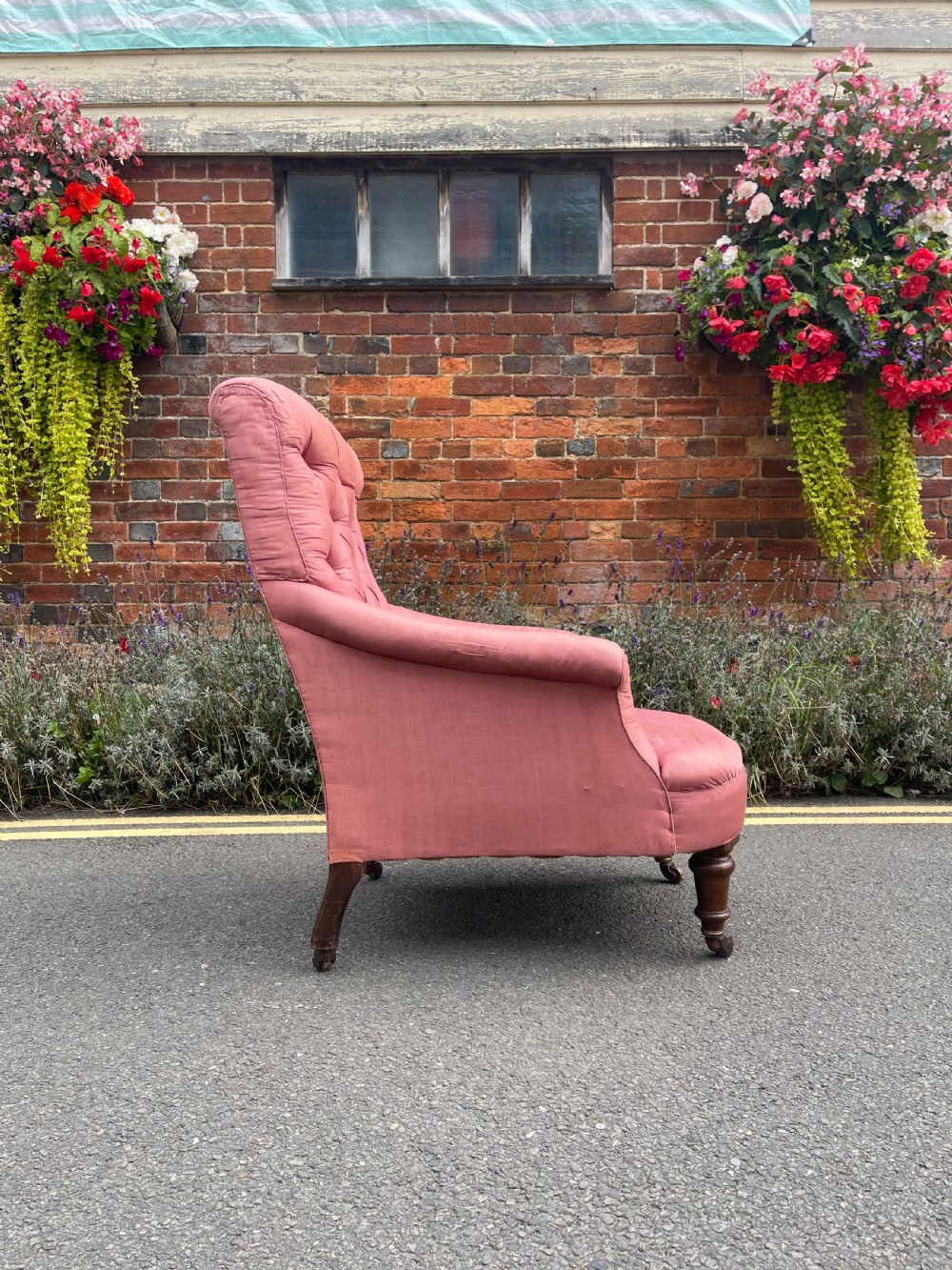 Late Victorian armchair  View III