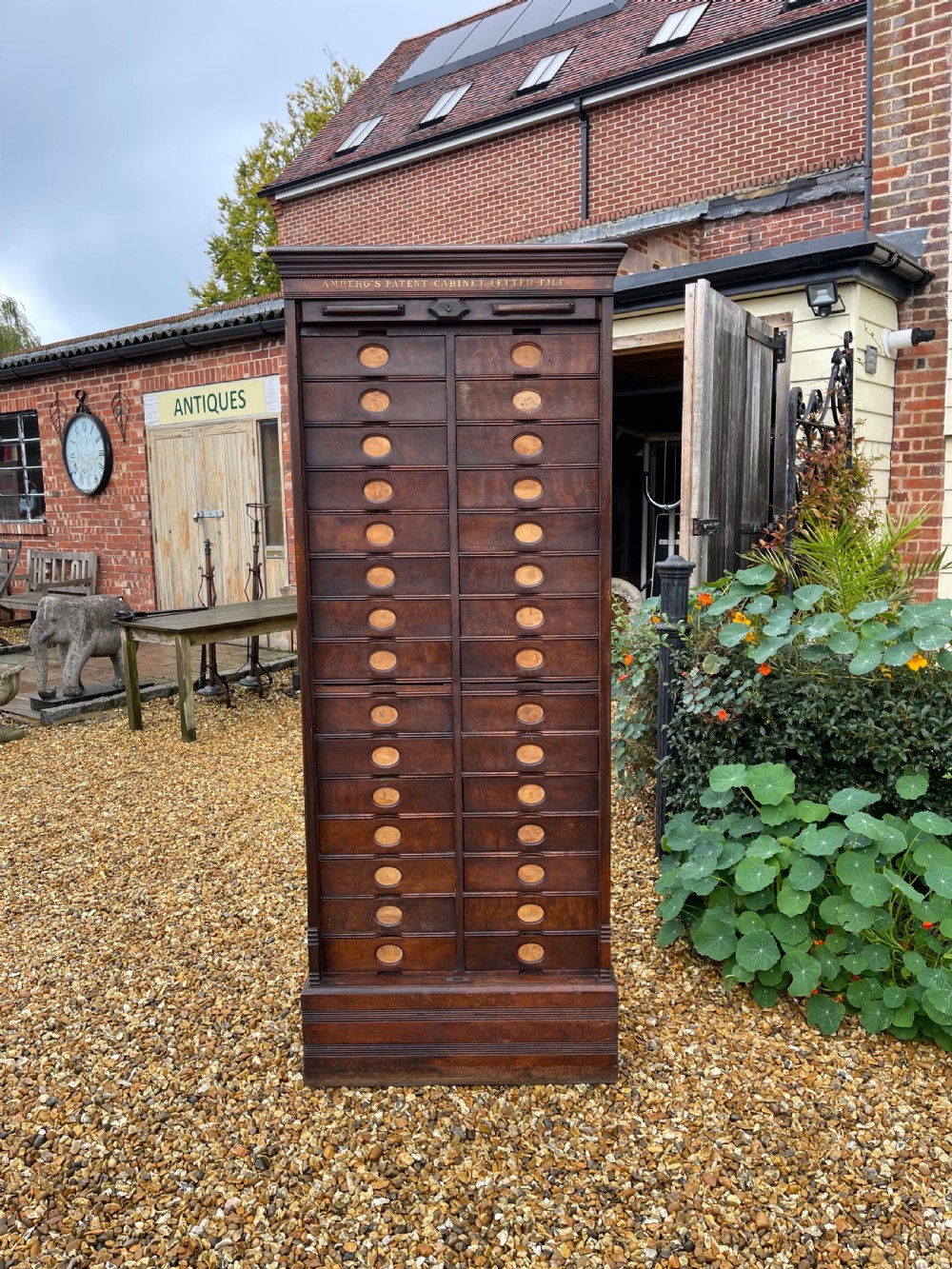 Amberg’s patent filing cabinet 