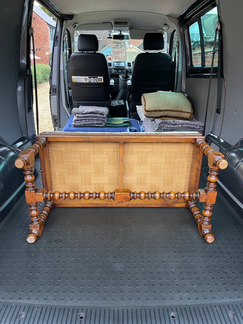 Oak stool View III