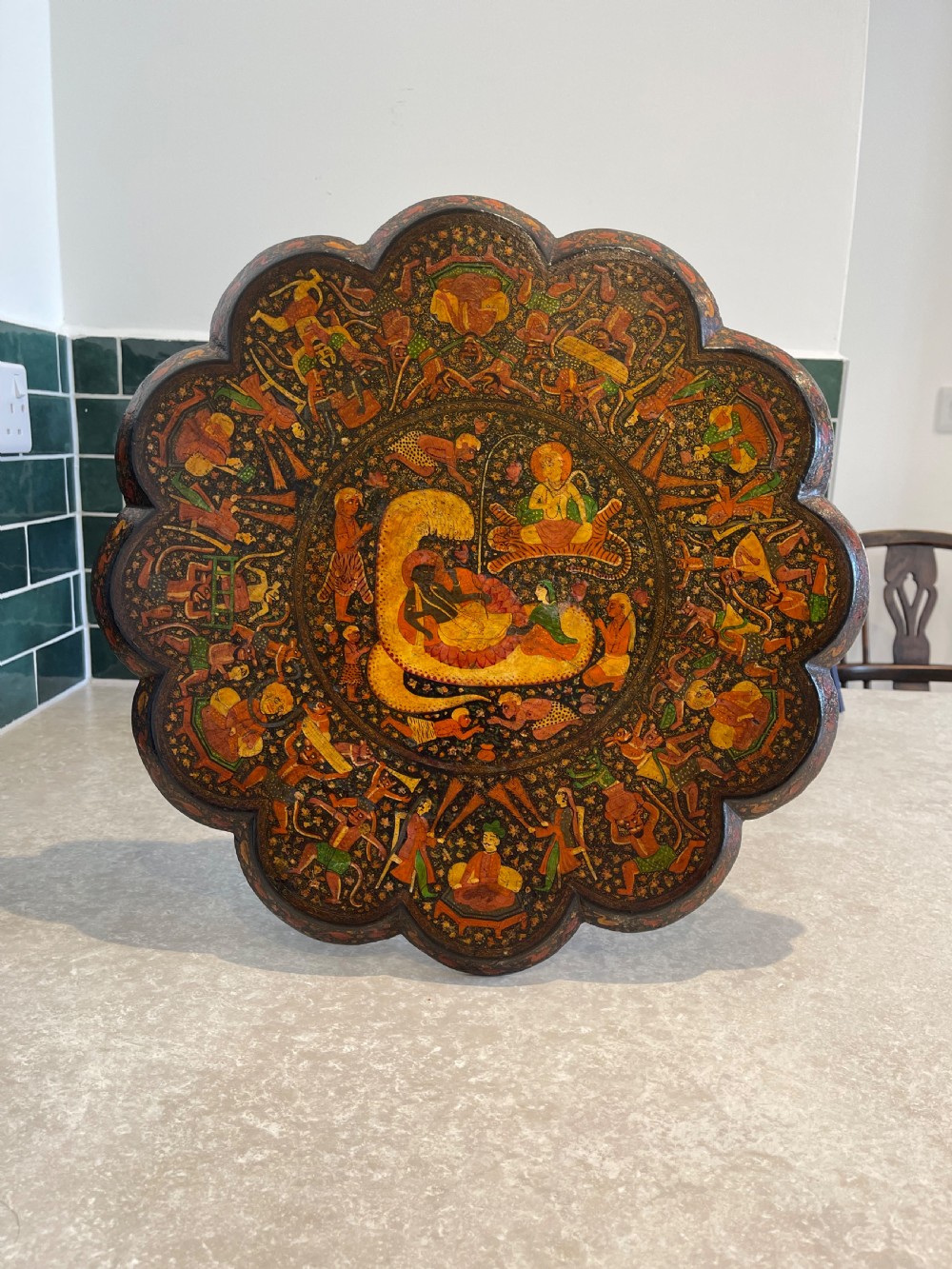 Kashmiri table View VI
