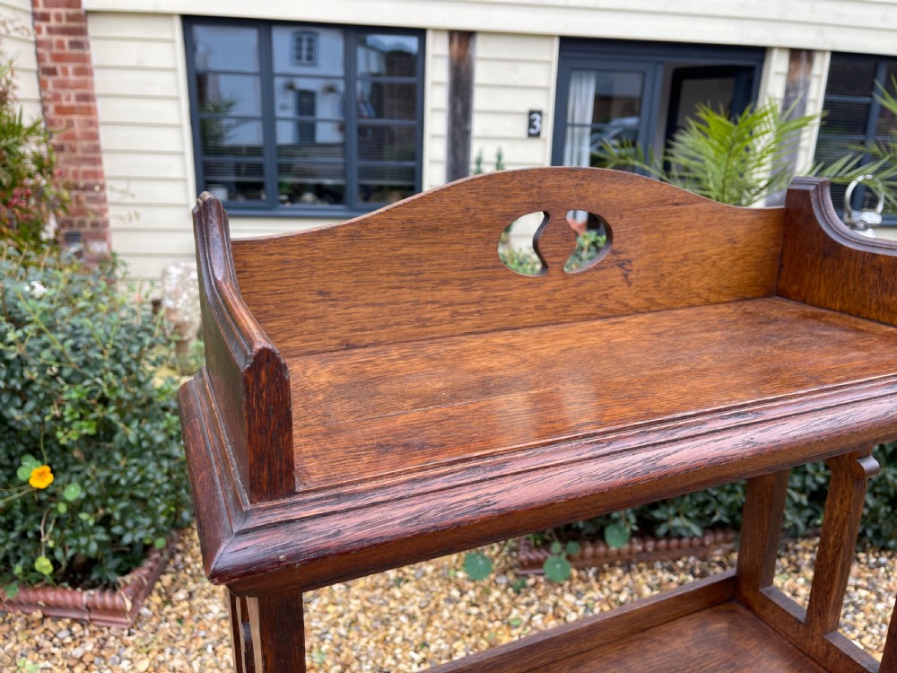 Oak bookcase  View II