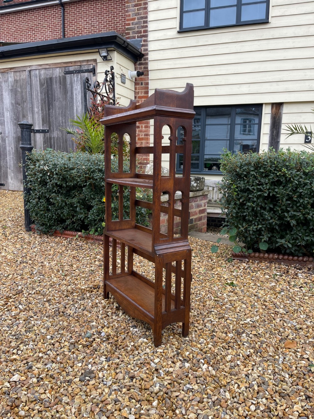 Oak bookcase  View III