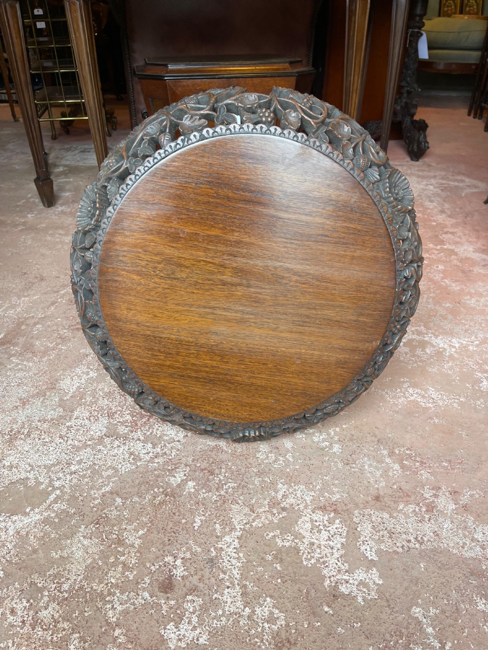 Nineteenth Century Indian pedestal table  View III