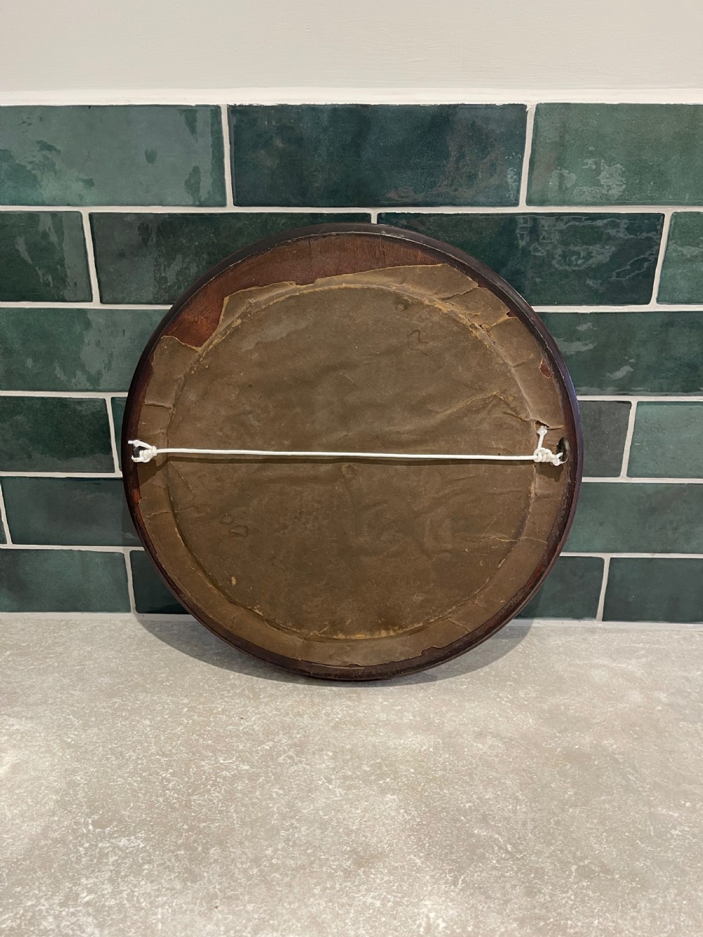 Group of three circular mirrors  View II