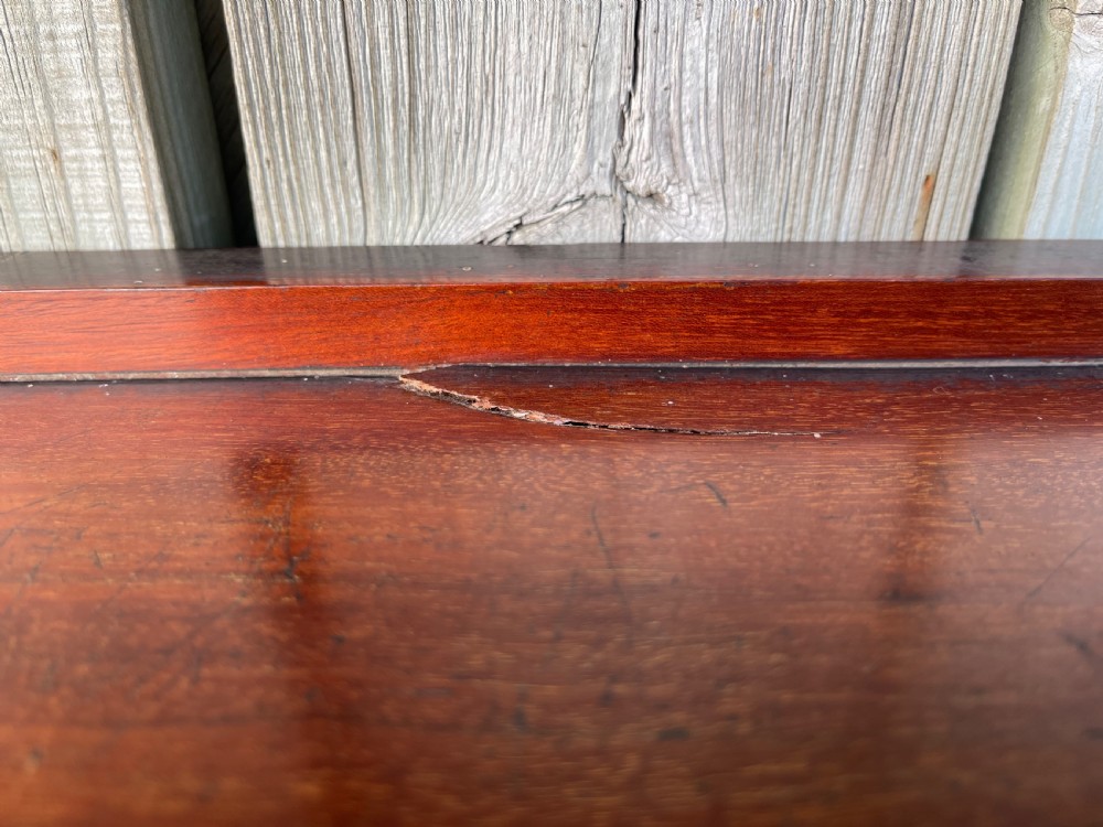 Mahogany wall shelves  View III