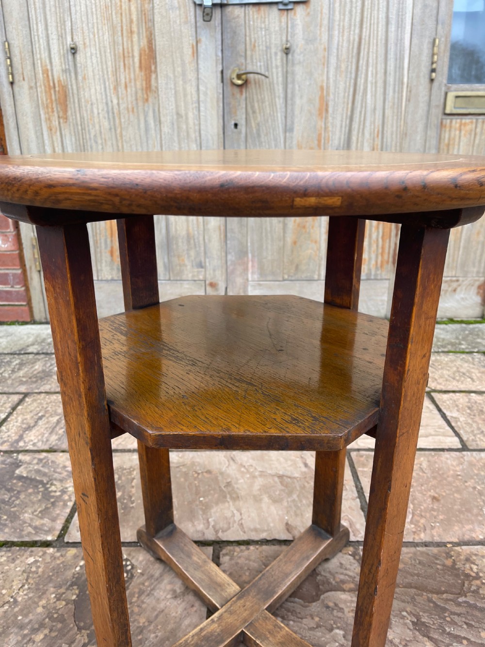 Heals style oak table  View IV