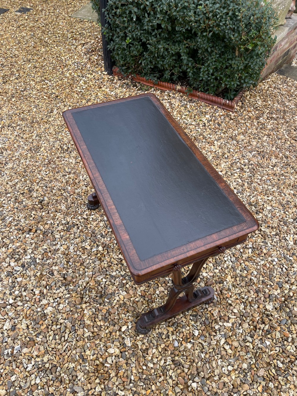 William IV rosewood sofa table  View II
