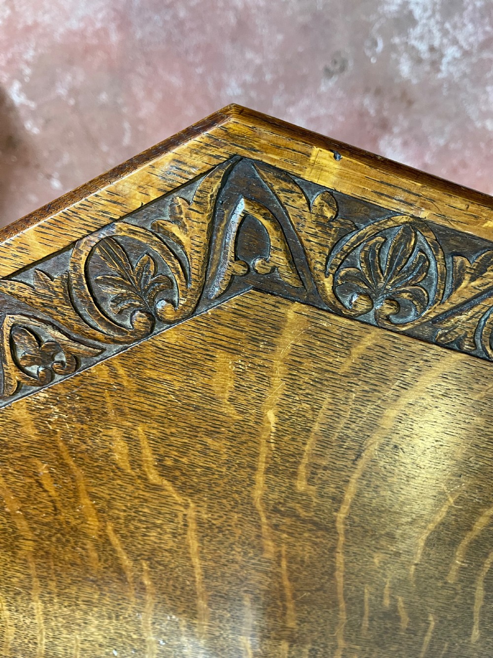 Oak book table View V