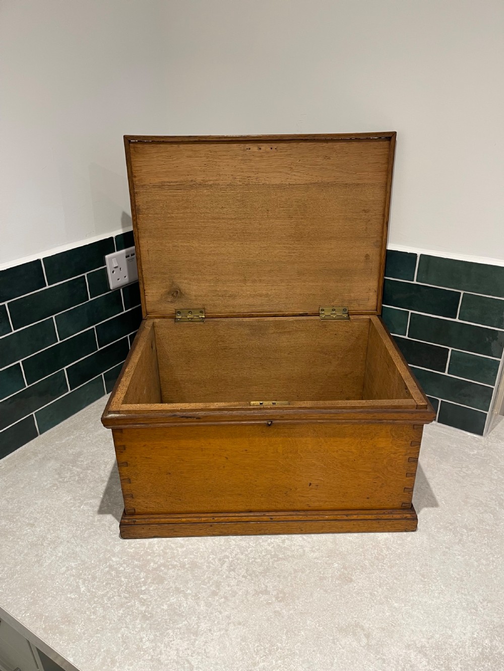 Late Nineteenth Century oak box View II