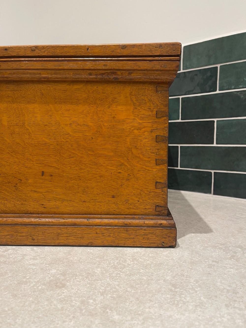 Late Nineteenth Century oak box View III