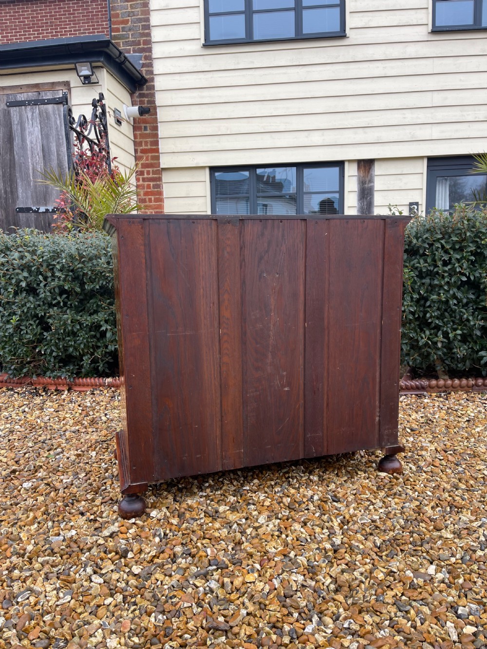 Queen Anne style walnut chest View VI