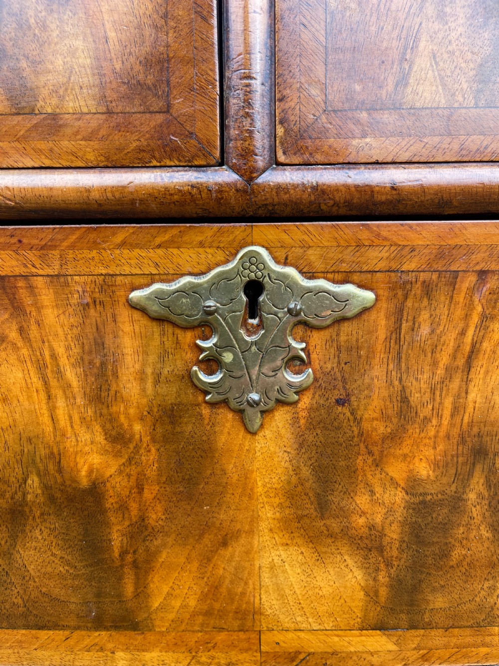 Queen Anne style walnut chest View IX