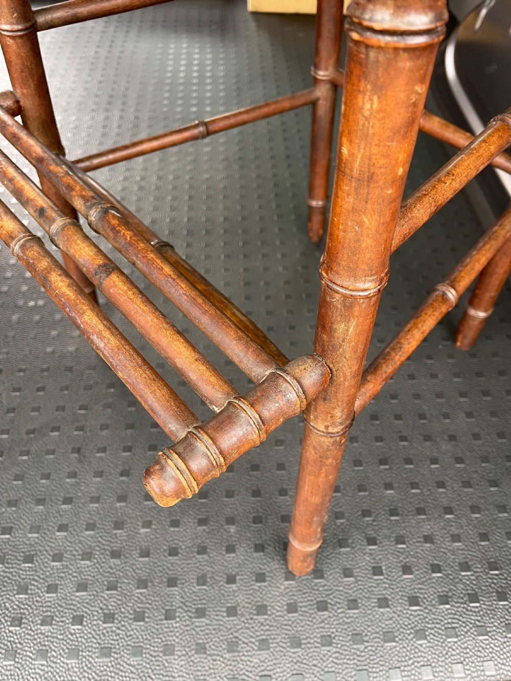 Faux bamboo child’s chair  View III