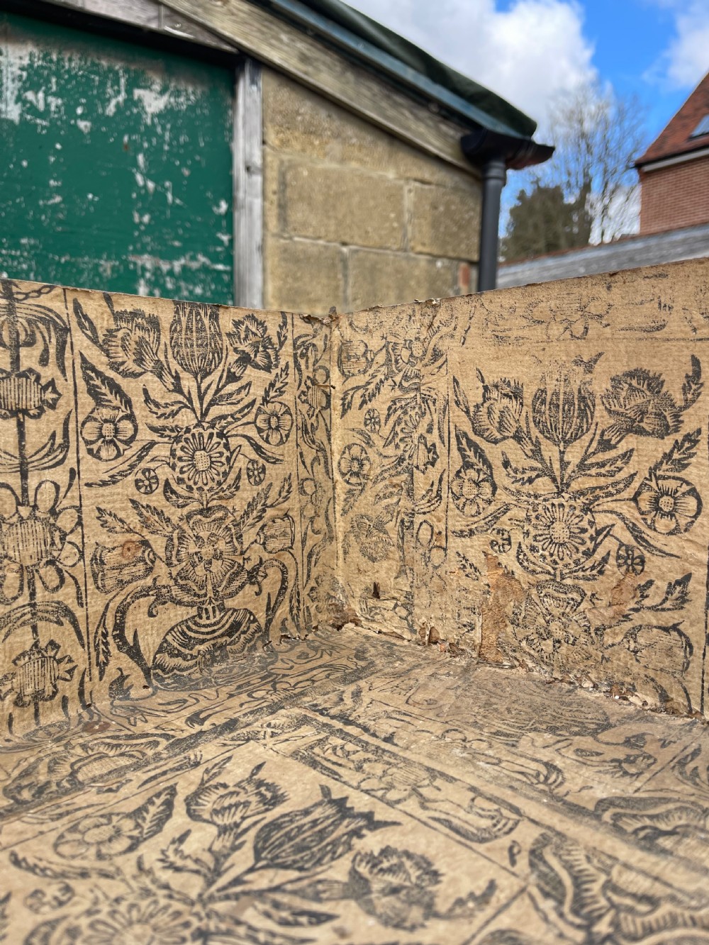 C17 oak chest of drawers  View IV