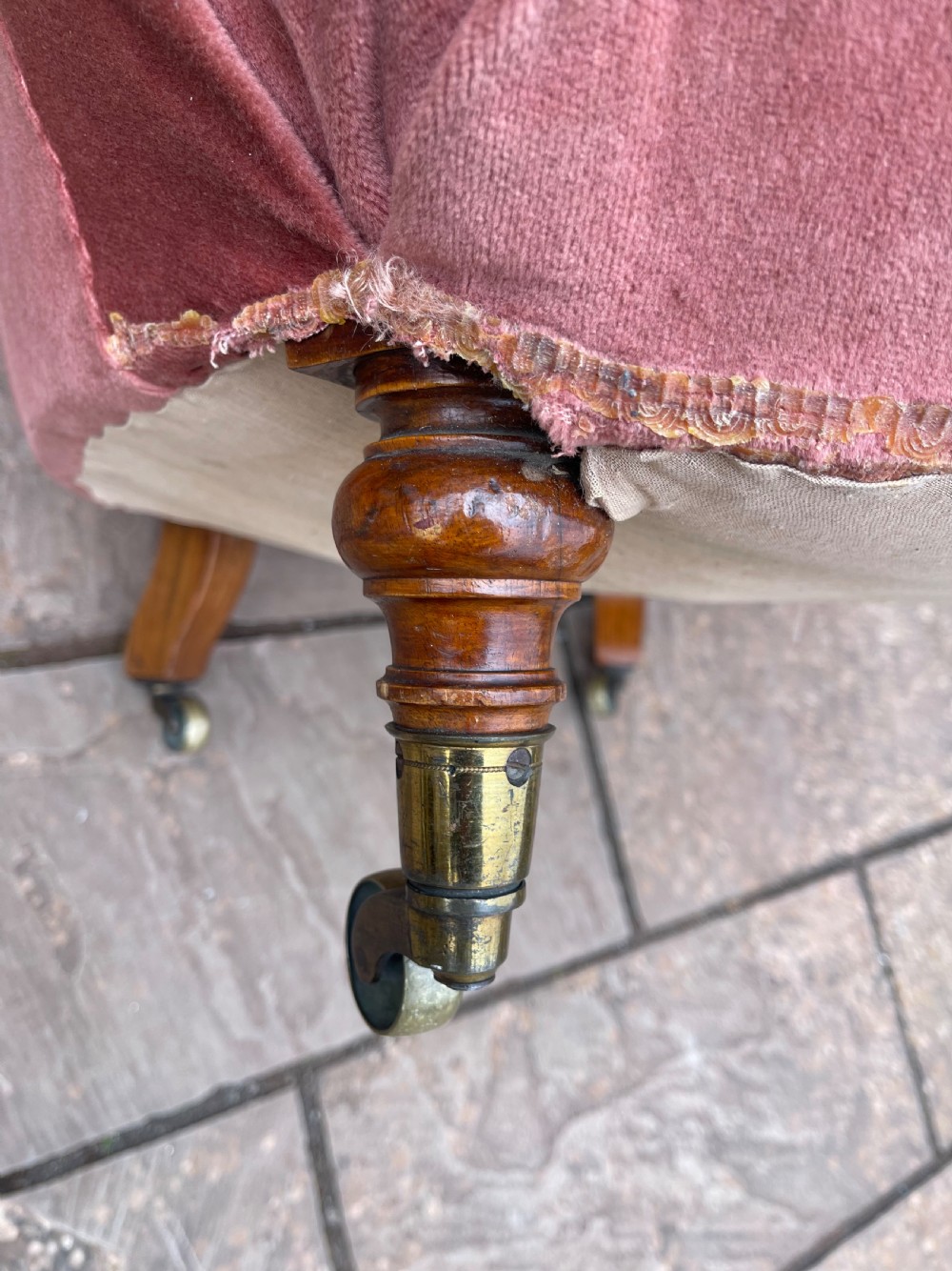 Nineteenth Century Howard and sons armchair  View V