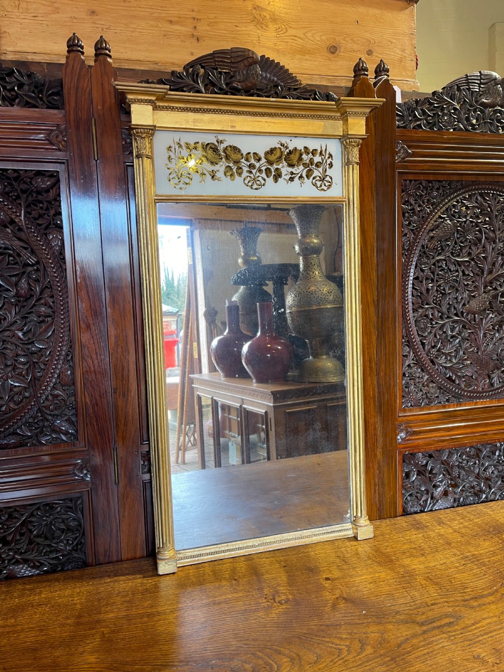 Nineteenth Century pier mirror 