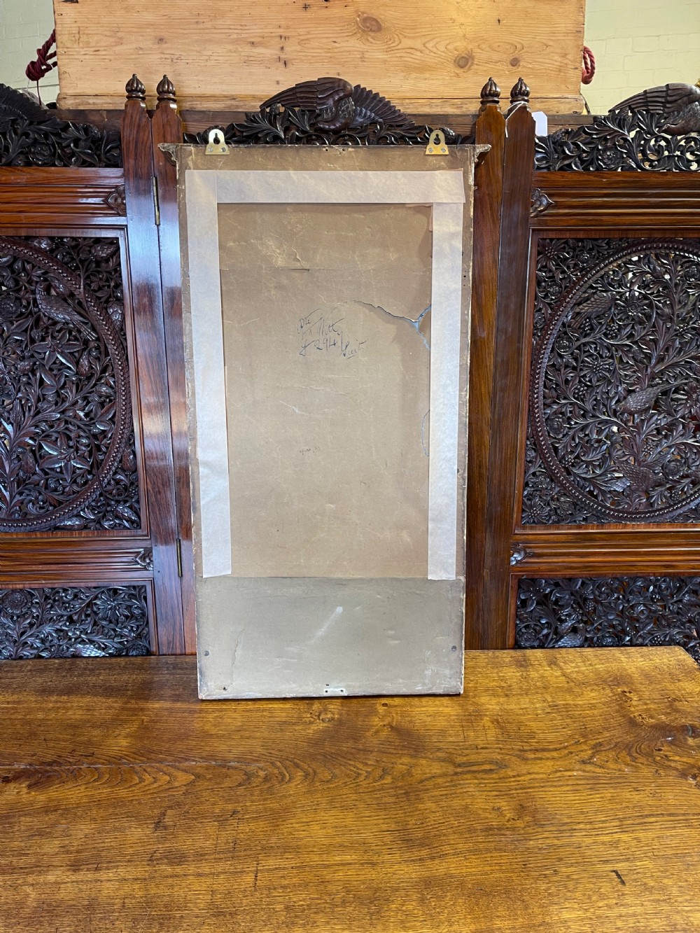 Nineteenth Century pier mirror  View V