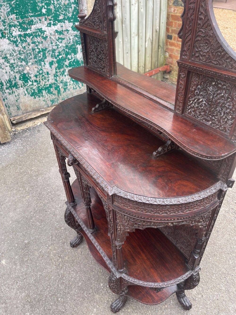 North Indian Padauk side cabinet  View IV