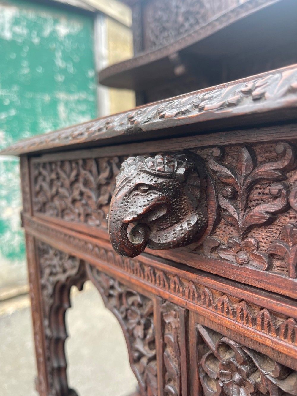 North Indian Padauk side cabinet  View VI