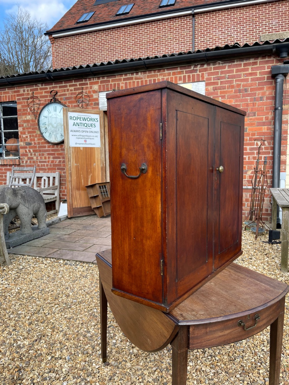 Mahogany cabinet  View II
